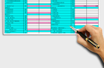 房地產公司財務報表excel表