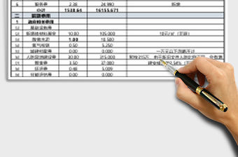 建筑成本估算表Excel模板