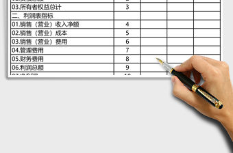 企業(yè)財(cái)務(wù)會(huì)計(jì)主要指標(biāo)快報(bào)