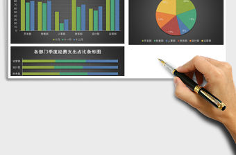 部門經費支出財務數據統計表Excel模板