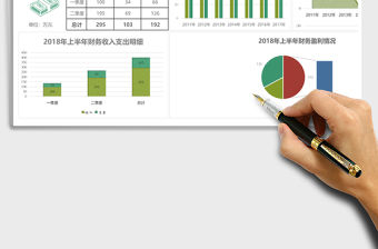 歷年上半年財(cái)務(wù)支出出入明細(xì)表excel表格