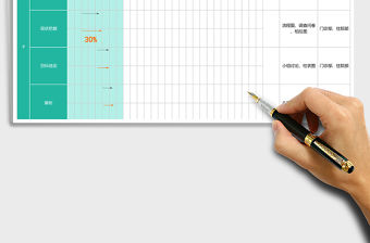 活動計劃甘特圖Excel表格
