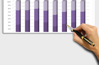 歷年銷售數據分析excel模板表格