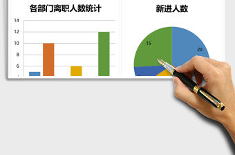 各部門人員統計報告Excel模板