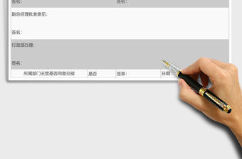 2021年員工離職表