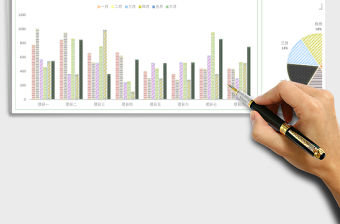上半年項(xiàng)目支出分析報(bào)表Excel模板