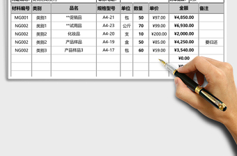 物品出入庫管理