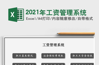 2021年工資管理系統(tǒng)