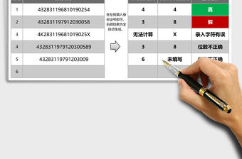 2021年身份證號真偽驗證工具