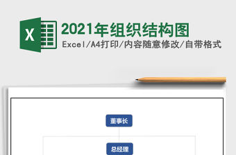 2021年組織結構圖