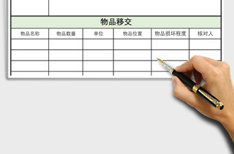 2021年離職交接表