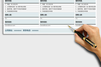 2021年人力資源招聘計(jì)劃表