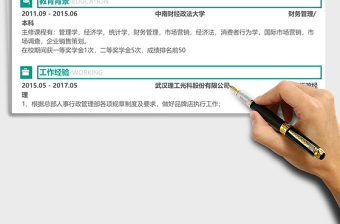 2021年人事行政簡歷