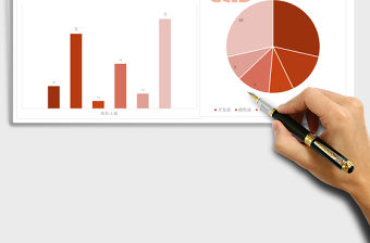 人力資源各部門人員統計報告excel表格模板