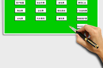 2021年財(cái)務(wù)報(bào)表之辦公室費(fèi)用統(tǒng)計(jì)報(bào)表