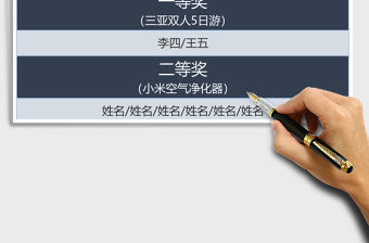 2021年晚會(huì)中獎(jiǎng)名單