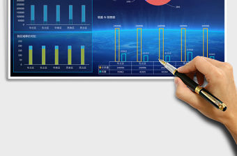 可視化數據分析Excel表格模板