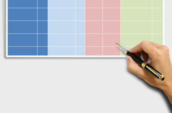 營銷SWOT分析表格模板Excel表格模板