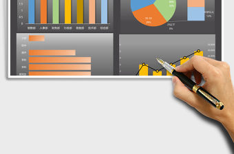 2021年員工基本信息人力資源可視化報表