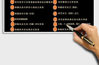 課題研究表格管理系統Excel管理系統