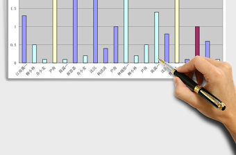 深灰色商務風員工出勤統計表