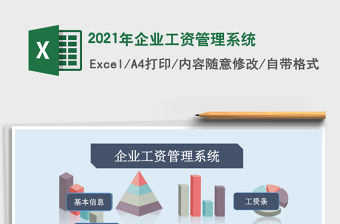 2021年企業工資管理系統