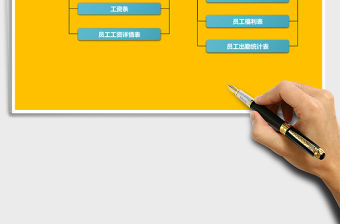 員工工資管理系統excel表格