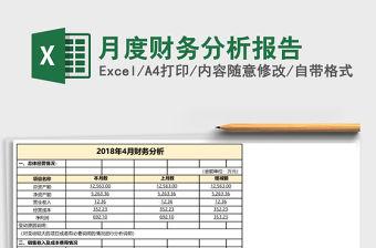月度財務分析報告
