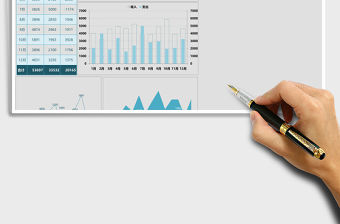 月度收支統計表