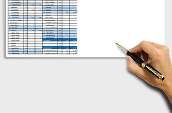 收支情況表Excel模板