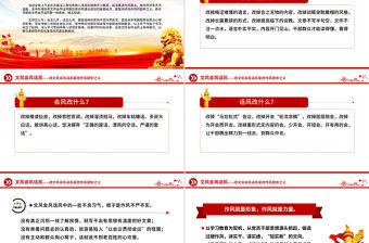 改文風(fēng)會(huì)風(fēng)話風(fēng)是改作風(fēng)題中之義PPT作風(fēng)建設(shè)黨課課件
