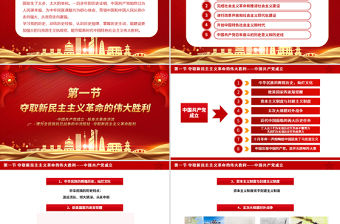 2025建黨104周年PPT中國共產黨的百年光輝歷程和歷史經驗黨課