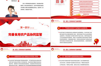 關于進一步強化食品安全全鏈條監管的意見PPT課件下載