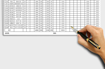 2021年工資表-新個稅計算