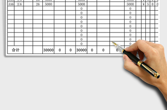 2021年財(cái)務(wù)核算工資表