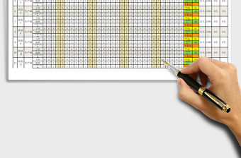 2021年考勤表（平時,周末加班分開計算）