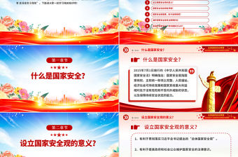 全民國家安全教育走深走實十周年PPT2025第10個全民國家安全教育日課件