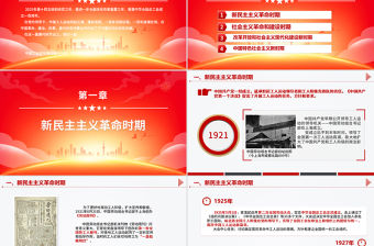 回顧百年工運史汲取奮進力量PPT慶祝中華全國總工會成立100周年專題課件