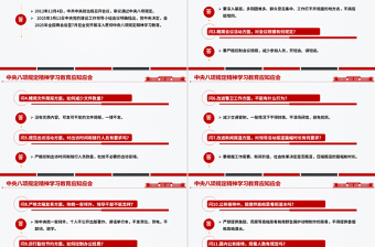 2025中央八項規(guī)定精神學習教育應知應會PPT黨課課件