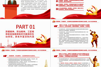 2025大力弘揚勞模精神勞動精神工匠精神PPT黨員干部五一特別教育微黨課下載