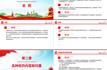 2025《植物新品種保護條例》PPT精美簡潔法律法規(guī)課件下載