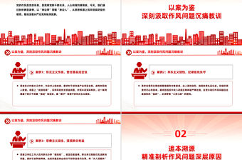 以案為鑒守初心正風肅紀擔使命PPT作風建設專題黨課