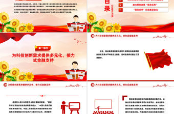 15項科技金融政策舉措詳解PPT課件