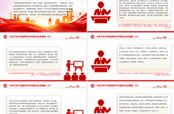 簡潔實用習近平關于加強黨的作風建設論述摘編（六）PPT黨員學習課件