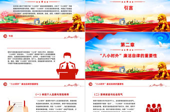 2025“八小時(shí)外”行為紅線不可觸碰PPT領(lǐng)導(dǎo)干部廉潔自律的延伸與堅(jiān)守課件