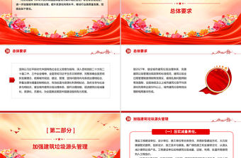 2025《關于進一步加強城市建筑垃圾治理的意見》PPT課件