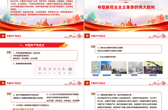 中國(guó)共產(chǎn)黨成立104周年P(guān)PT黨的百年光輝歷程和歷史經(jīng)驗(yàn)課件下載