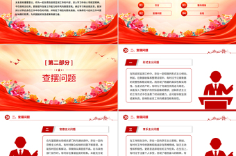 防返貧監(jiān)測干部學習教育問題查擺與整改措施PPT模板