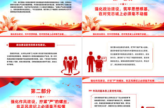 以釘釘子精神推動作風建設向縱深發展PPT黨課課件