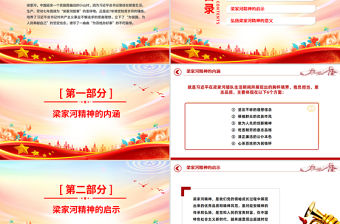 弘揚“梁家河精神”爭做合格共產黨員PPT黨員干部學習黨課